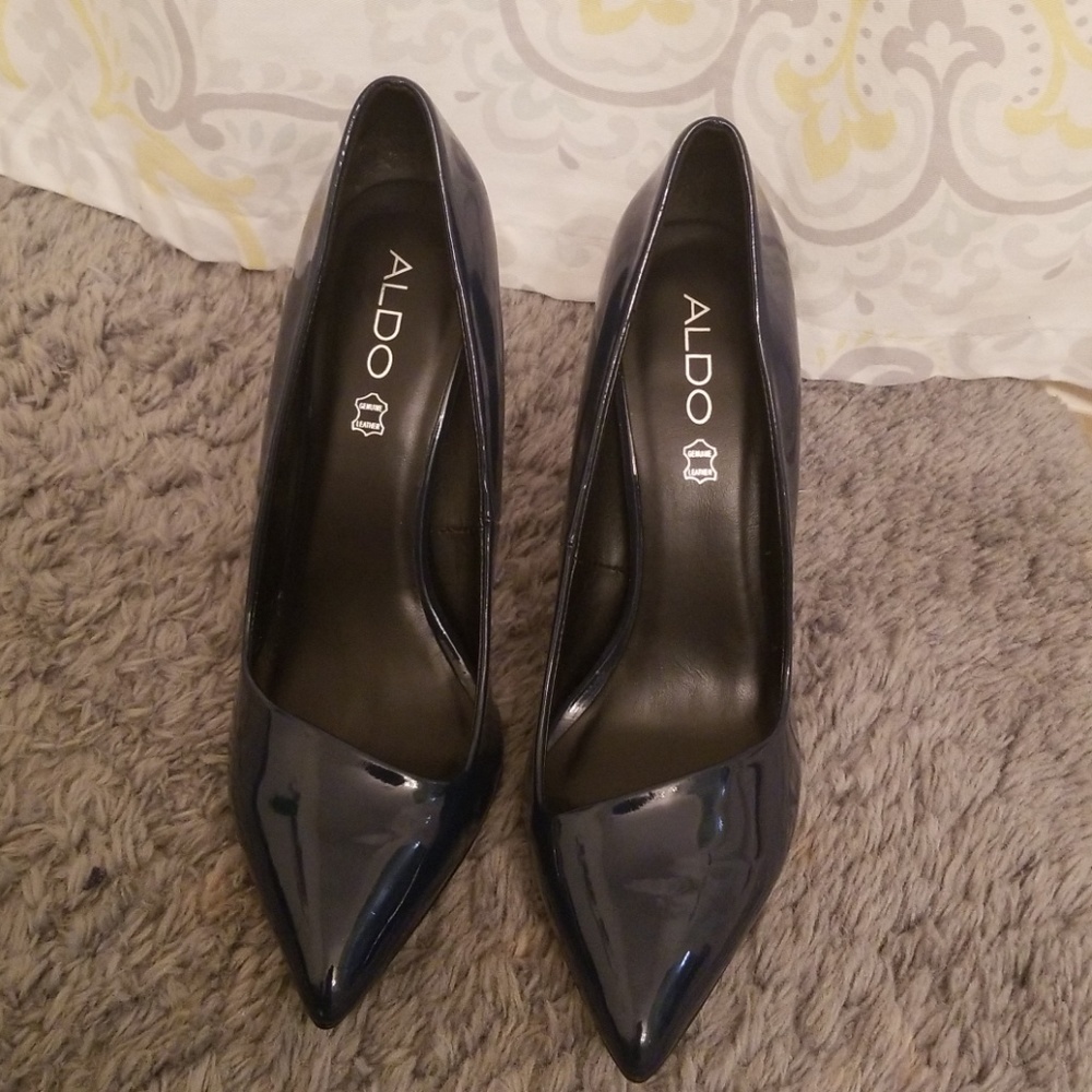Navy Aldo Heels